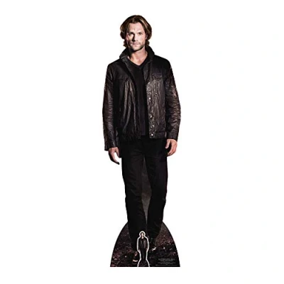 Afbeelding van Star Cutouts Ltd Sam Winchester Man of Letters Supernatural Life Size Karton Uitgesneden met Mini Tafelblad, Multi Colour, 190 x 59 cm