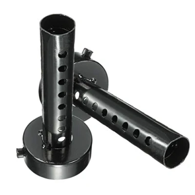 Afbeelding van LanCo 2X Motorfiets Universele Uitlaat Baffle DB Killer uitlaatdemper 35mm