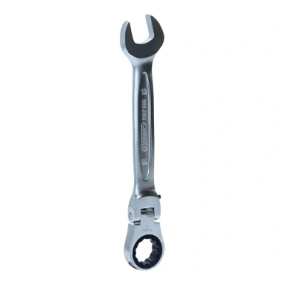 Afbeelding van KS Tools 503.4816 GEARplus Scharnier ratelringsteeksleutel, blokkeerbaar, 16mm