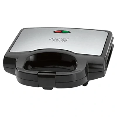 Afbeelding van Bomann ST1372CB Tosti ijzer Zwart/zilver