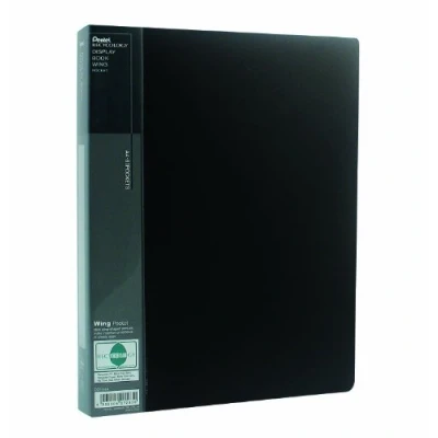 Afbeelding van Pentel DCF444A presentatiemap A4 40 vakken Zwart 446A