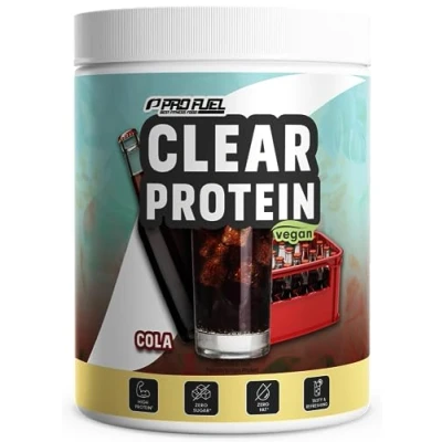 Afbeelding van Clear Proteïne, veganistisch, 360 g, COLA, ongelooflijk lekkere en verfrissende eiwitdrank, veganistisch helder weiproteïne/iso alternatief met hoogwaardig erwtenproteïnehydrolysaat, 56% eiwit
