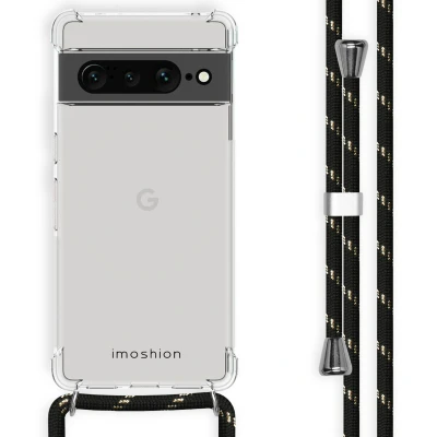 Afbeelding van Google Pixel 7 Pro Hoesje Kunststof iMoshion Hardcase/Koordhoesje/Backcover Zwart Telefoonhoesje