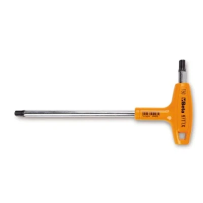 Afbeelding van Beta Haakse stiftsleutels voor Torx® schroeven en krachthandgreep 97TTX 09 000970709