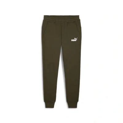 Afbeelding van Puma Essentials Jogging MIT LOGO Trainingsbroek, Heren, Maat: Small, Dark olive