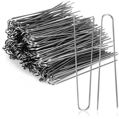 Afbeelding van COM FOUR® 200x klimop naalden clip clips voor bloemstukken in bloemisterij bloemdecoratie arrangement (Klimopnaalden 200 stuks)