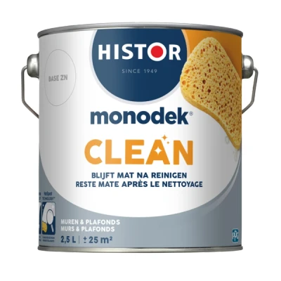 Afbeelding van Histor Monodek Clean Muurverf 2,5 liter Mengbaar