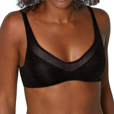 Afbeelding van sloggi OXYGENE Infinite Soft Bra Zwart Maat XS