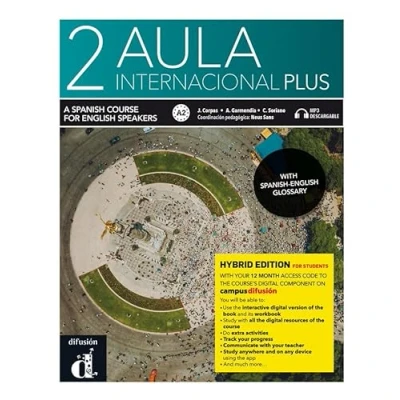 Afbeelding van Aula Internacional Plus 2 Ed. híbrida Inglesa L. del alumno