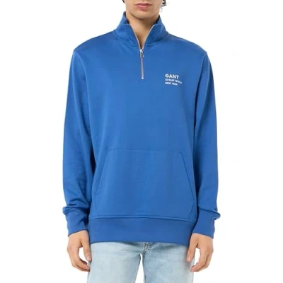 Afbeelding van Gant Script Half Zip Sweater Heren