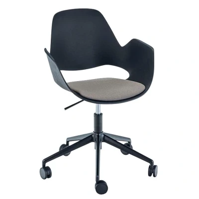 Afbeelding van Houe Falk bureaustoel gestoffeerd beige