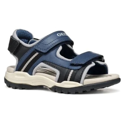 Afbeelding van Geox Jongen Borealis Boy A Sandaal, Denim Grijs, 32 EU