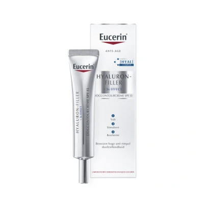 Afbeelding van Eucerin Hyaluron Filler +3x Effect Oogcrème SPF15
