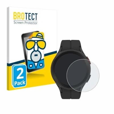 Afbeelding van BROTECT (2 Stuks) Antireflecterende Beschermfolie voor Samsung Galaxy Watch 5 Pro Anti Glare Screen Protector, Mat, Ontspiegelend