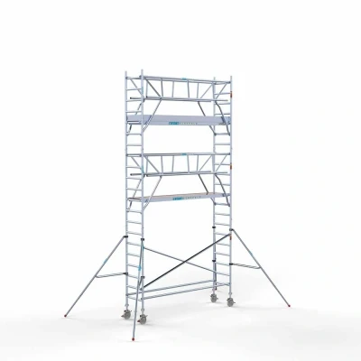 Afbeelding van Rolsteiger 0.75x3.05x7.20m lichtgewicht platformen incl. dubbele voorloopleuningen