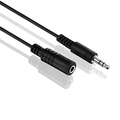 Afbeelding van CONECTO cc50488 Jack Cable, Zwart, 1 m