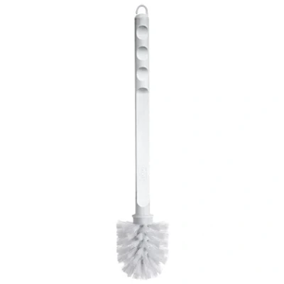 Afbeelding van TATAY WC Borstel Toiletborstel Zonder Houder met Stevige Greep Gemaakt in Spanje Polypropyleen Hygiënisch en Gemakkelijk te Reinigen 8 x 37,5 cm Wit