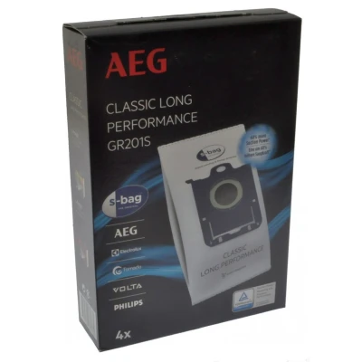 Afbeelding van Electrolux AEG 9001684746 stofzuigerzak stofzuiger GR201S classic long performance 4 stuks