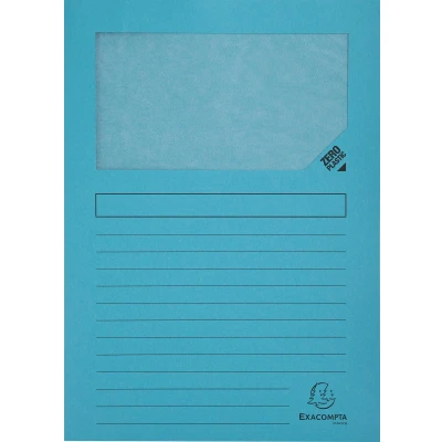 Afbeelding van Exacompta L map Forever, voor ft A4, pak van 25 stuks, lichtblauw