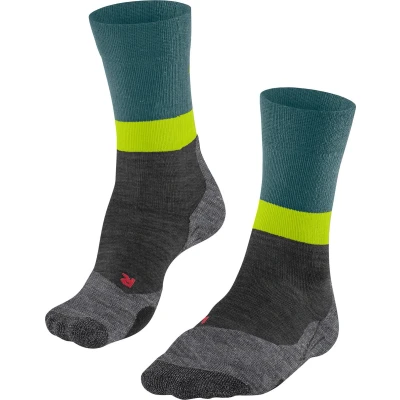 Afbeelding van FALKE Heren wandelsokken TK2 Explore M SO wol antiblaas dik 1 paar, groen (Amazonia 7676), 44 45