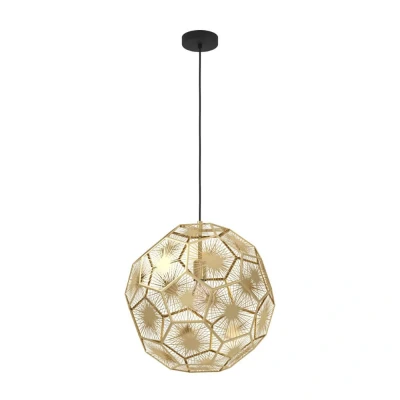 Afbeelding van Stars of Light Gouden design hanglamp Skoura Ø 50cm 39756