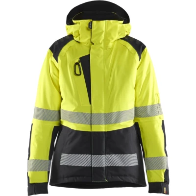 Afbeelding van Blaklader 4456 1987 Dames Winterjas High Vis Geel/Zwart