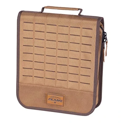 Afbeelding van Plano PLABG110 Tackle Bag voor heren, kaki met bruine en zwarte trim, One Size