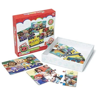 Afbeelding van RMS Cocomelon My First Puzzels, 4 in 1 puzzelset