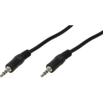 Afbeelding van LogiLink 3,5mm Jack stereo audio kabel zwart 10 meter