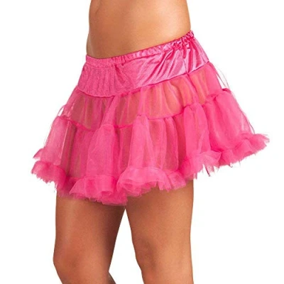 Afbeelding van Boland St. Petticoat Minirokje Neonroze One Size