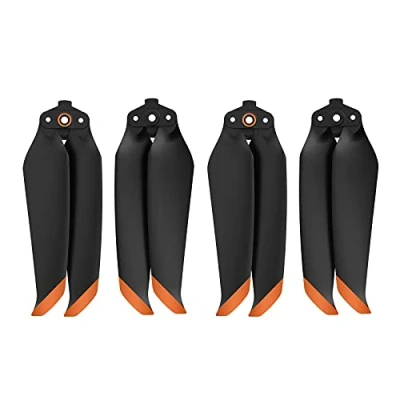 Afbeelding van MotuTech 7238F propeller opvouwbaar voor DJI Air 2S / Mavic 2 ruisonderdrukking snelsluiting CW CCW propellers (oranje paar)
