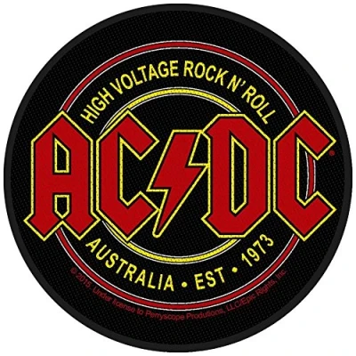 Afbeelding van AC/DC High Voltage Rock N Roll Patch Multicolours