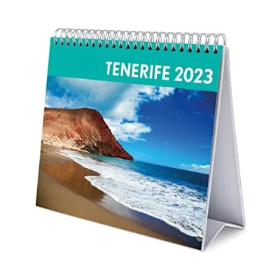 Afbeelding van Grupo Erik CS23030 Kalender 2023 Tenerife Bureaukalender 12 maanden met fsc certificaat, Desk Calendar