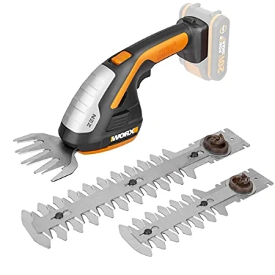 Afbeelding van Worx Struikschaar WG801E, Accessoires Zonder Accu, Meerkleurig, 1 Stuk