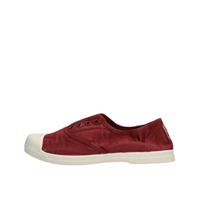 Afbeelding van Natural World Instappers, Dames, Maat: 36, Burdeos en Textiel