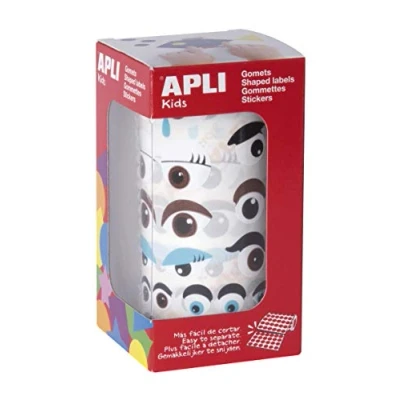 Afbeelding van APLI Kids 17613 — Meerkleurige Eye Gomets Roll Assorted