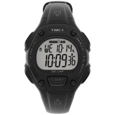 Afbeelding van Timex Ironman Classic 30 TW5M44900 Horloge Kunststof Zwart Ø 38 mm