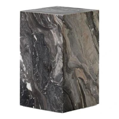 Afbeelding van Audo Copenhagen Plinth Tall Bijzettafel 30x30 Grey Galaxy