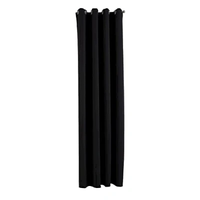 Afbeelding van Gardinenbox Ondoorzichtig &quot;NewYork&quot; zwart H x B 225 140 cm, 1 pack thermo gordijn, verduisteringsgordijn, geluidsisolerend, Öko Tex standaard, 201920600