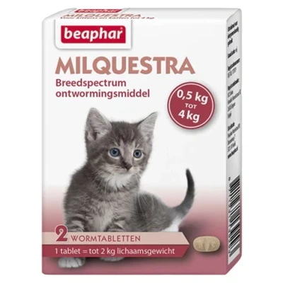 Afbeelding van Beaphar Milquestra Kleine Kat / Kitten 2 TBL