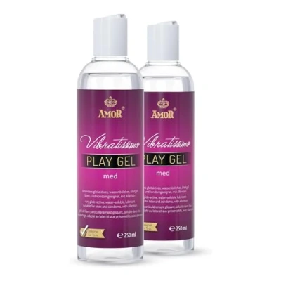 Afbeelding van Vibratissimo Play Gel “med Medische glijgel en glijmiddel, 2 x 250 ml