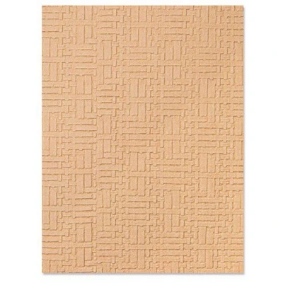 Afbeelding van Sizzix 3 D Textured Impressions Emb. Folder Woven Leather 665916 Eileen Hull (08 22)
