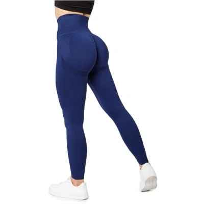 Afbeelding van Bellivalini PUSH UP Legging, Dames, Maat: Medium, Navyblue