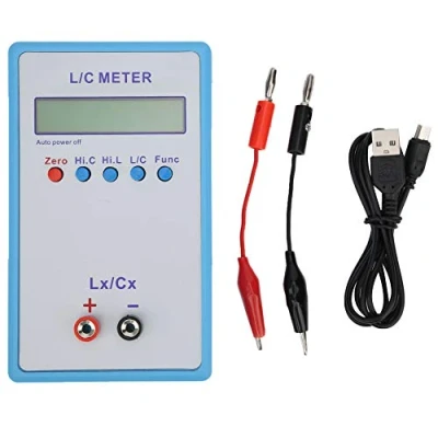 Afbeelding van Inductantiecapaciteitsmeter, Handheld Capaciteit Multimeter L/C Meter, Inductantiecapaciteitsmultimeter, Elektrische LC 200A ABS LCR