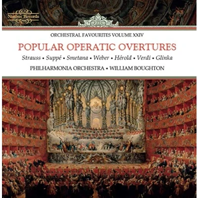 Afbeelding van Philharmonia Orchestra, William Boughton Popular Operatic Overtures (CD)
