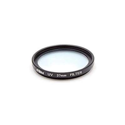 Afbeelding van vhbw Universeel UV filter voor cameralenzen met 37 mm filterschroefdraad beschermingsfilter, zwart