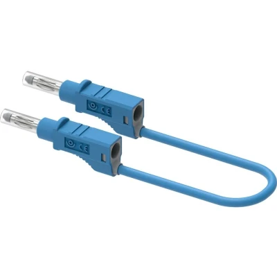 Afbeelding van Electro PJP 2214/600V CD1 50BL Meetsnoer Bananenstekker 50 cm Blauw 1 stuk(s)