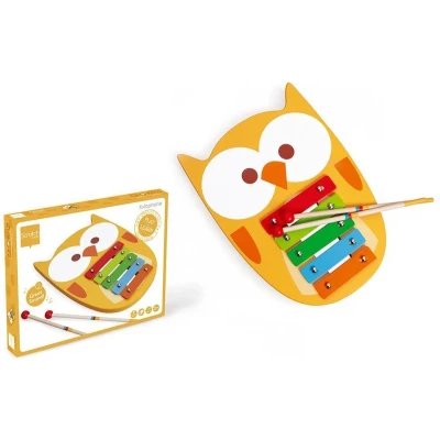 Afbeelding van Scratch Xylofoon Uil 18,5 X 26 2,5 Cm