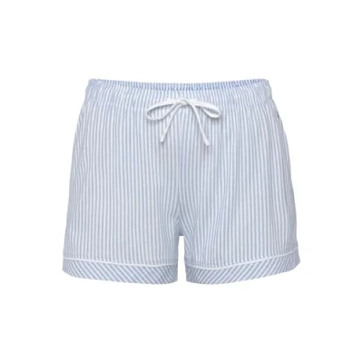 Afbeelding van s.Oliver dames pyjama broekje, blauw gestreept, 40 42
