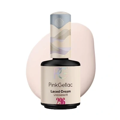 Afbeelding van Pink Gellac 296 Laced Cream gel nagellak 15 ml